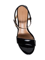 Ventura Patent Leather Platform Sandals