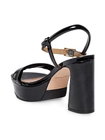 Ventura Patent Leather Platform Sandals