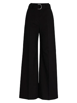 Relaxed-Fit Trousers a Linen Blend