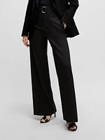 Relaxed-Fit Trousers a Linen Blend