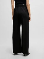 Relaxed-Fit Trousers a Linen Blend