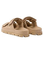 Padded Nappa Leather Sandals