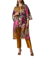 Plus Ragusa Silk Twill Tunic