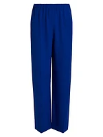 Plus Agile Crêpê Envers Satin Trousers