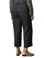 Plus Acciuga Denim-Look Trousers