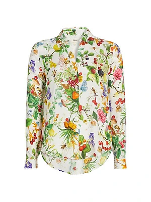 Holly Floral Satin Shirt