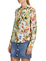 Holly Floral Satin Shirt