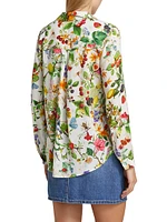 Holly Floral Satin Shirt