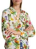 Holly Floral Satin Shirt