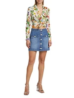 Holly Floral Satin Shirt