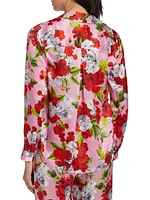 Tyler Floral Silk Blouse