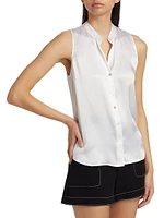 Hendrix Silk Sleeveless Top