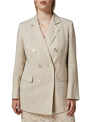 Plus Louvre Linen Jacket