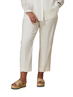 Plus Gerona Linen & Cotton Crop Pants