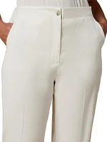 Plus Gerona Linen & Cotton Crop Pants