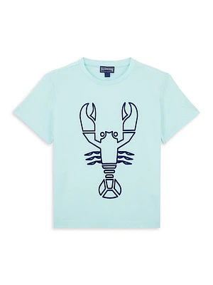 Little Boy's & Lobster Crewneck T-Shirt