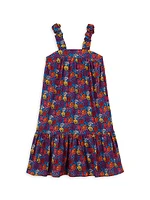 Little Girl's & Noum Seashell Print Dress