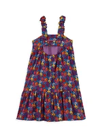 Little Girl's & Noum Seashell Print Dress