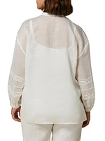 Todi Canvas Button-Front Shirt