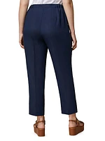 Plus Size Respiro Linen Tapered Pants