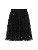 Little Girl's & DG Glitter Tulle Skirt