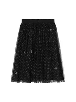 Little Girl's & DG Glitter Tulle Skirt