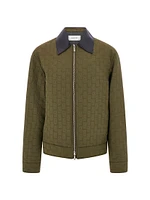 Gancini Quilted Work Jacket