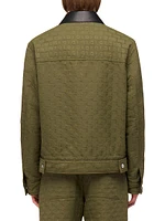 Gancini Quilted Work Jacket