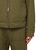 Gancini Quilted Work Jacket