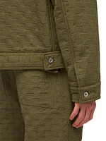 Gancini Quilted Work Jacket