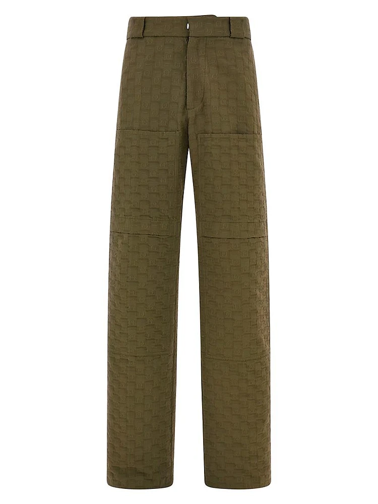 Gancini Jacquard Pants