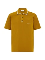 Tipped Cotton Polo Shirt