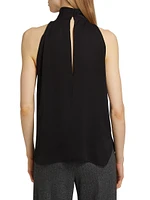 Memore Silk Sleeveless Blouse