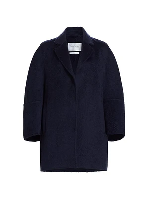 Sequoia Wool-Blend Single-Breasted Coat