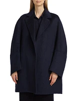 Sequoia Wool-Blend Single-Breasted Coat