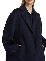 Sequoia Wool-Blend Single-Breasted Coat