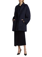 Sequoia Wool-Blend Single-Breasted Coat