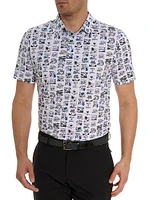 License To Chill Graphic Polo Shirt