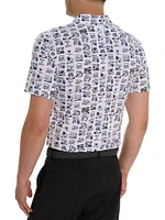 License To Chill Graphic Polo Shirt