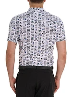 License To Chill Graphic Polo Shirt