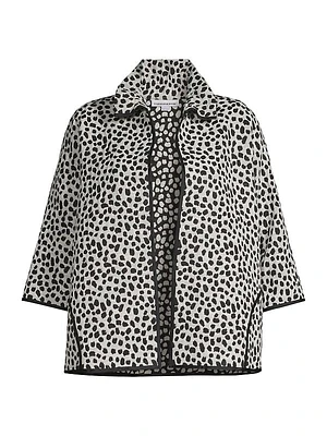 Cheetah Jacquard Easy Jacket