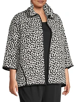 Cheetah Jacquard Easy Jacket