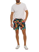 Toucan Printed Shorts