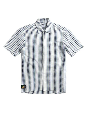 Clerk Stripe Seersucker Shirt