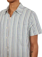 Clerk Stripe Seersucker Shirt