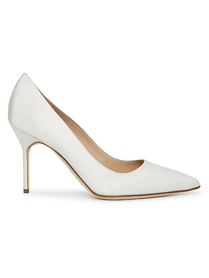 BB 90MM Satin Pumps