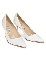 BB 90MM Satin Pumps