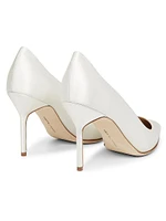 BB 90MM Satin Pumps