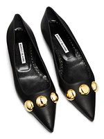 Chappaflat Embellished Leather Flats