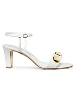 Chaouhenhi 70MM Embellished Leather Sandals